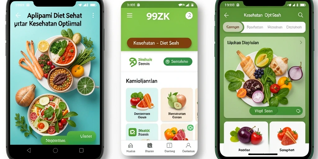Antarmuka aplikasi 99ZK yang menarik dan fungsional.